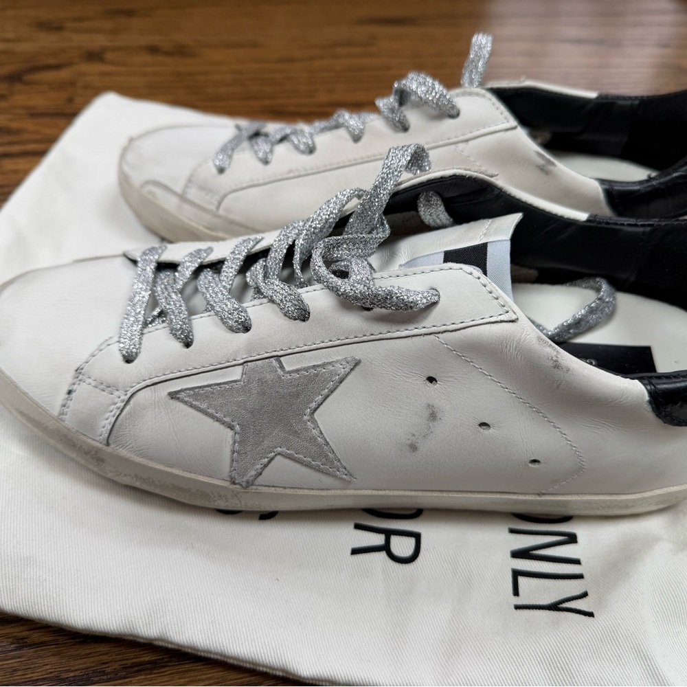 Golden Goose Super Star White/Black/Ice - Picture 6 of 6